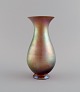 WMF, Germany. Vase in iridescent myra art glass. 1930's.Measures: 19.5 x 9.5 cm.In excellent ...