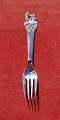 Little Claus and Big Claus child's fork of Danish 
solid silver