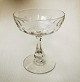 Dansk glas: Derby champagneglas (champagneskål) fra Holmegaard Glasværk fra omkring 1900. ...