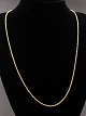 14 carat gold anchor necklace 50 cm. weight 6.8 grams item no. 499775