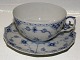 Royal 
Copenhagen Blue 
Fluted Full 
Lace, Rare 
Teacup with 
Saucer
Cup diameter 
10 cm.
Decor ...