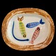 Pablo Picasso, Madoura; "Quatre Poissons Polychromes" ceramic dish