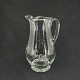 Height 23 cm.Fine glass jug from the 1950s with decorated motif and tip time for ice ...
