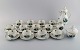 Fürstenberg, 
Germany. 
Porcelain 
coffee service 
for twelve 
people. 
Romantic scenes 
and gold ...