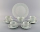 Friedl 
Holzer-
Kjellberg 
(1905-1993) for 
Arabia. Two 
sets of coffee 
cups with 
saucers, 
creamer ...