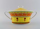 Paul Wunderlich for Rosenthal. Bokhara porcelain soup tureen. Colorful design, 
late 20th century.

