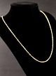 8 carat gold anchor necklace 60 cm. weight 7 grams item no. 500397