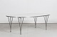 Piet Hein (1905-1996) & Bruno MathssonEllipse coffee table made ofwhite laminate with ...