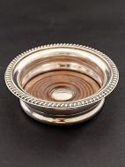 Silver-plated wine coaster