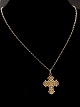 8 carat gold necklace 50 cm. and Dagmar cross 2.5 x 1.8 cm. item No. 500795