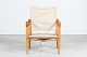 Kaare Klint (1888-1954)Safari Chair made of ash and canvasHeight 80 cmSeat height 32 ...