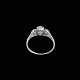 14k White Gold 
Ring with 
Diamonds. Total 
0.60ct.
Three 
Diamonds. Total 
0.60ct.
Stamped with 
...