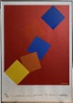 Per Arnoldi Lithograph. Signed and numbered Per Arnoldi 90/90 and with a private greeting. ...