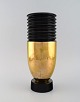 Robj, Paris. Stor art deco vase i glaseret keramik. Fransk design, 1940