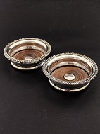 Silver-plated coaster