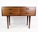 Low chest of drawers, designed by Kai Kristensen in rosewood with four front drawers from around ...