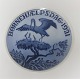 Royal 
Copenhagen. 
Child Welfare 
Day's plate 
1921. Diameter 
12.5 cm. (1 
quality)