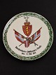 Memorial plate 
18 cm. Norway 
1814-1914 item 
no. 501470