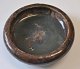 Kongstrand, 
Søren (1872 - 
1951) Denmark: 
Bowl in glazed 
pottery. Brown 
/ green glazed 
with ...
