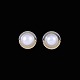 Erling Boye 
Rasmussen. 14k 
White & Yellow 
Gold Ear Clips 
with Pearl.
Designed and 
crafted by ...