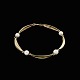 Hermann 
Siersbøl. 
Handmade 14k 
Gold Bracelet 
with Pearls.
Stamped with 
HS, 585.
L. 16,5 cm. / 
...