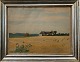 Harald 
Henriksen 
watercolor with 
landscape motif 
in original old 
silver frame. 
Dimensions: 
44.5 ...