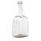 Large Norwegian glass carafe. Circa 1780-1800. H: 28cm