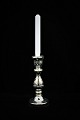 Swedish 1800 
century 
candlestick in 
poor man's 
silver 
(Mercury 
Glass) with 
with nice old 
...