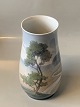Bing and Grondahl #Art Nouveau vase with landscapeDeck # 8409/209Measures 20.7 cmNice and ...