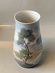 Bing and 
Grondahl #Art 
Nouveau vase 
with landscape
Deck # 
8409/209
Measures 20.7 
cm
Nice and ...