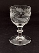 Wine glass with sharpened oak leaves 11.5 cm. 19.c. item no. 501952 Stock: 1