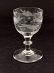 Wine glass with 
sharpened oak 
leaves 11.5 cm. 
19.c. item no. 
501952 Stock: 1