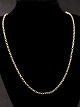 14 carat gold anchor necklace 58 cm. B. 0.26 cm. weight 15.1 grams item no. 501954