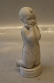 1929 RC Cherup 15 cm Arno Malinowski Unglazed Royal Copenhagen 
