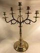 5 arm 
candlesticks in 
brass from 
1900s