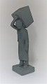 Johannes Hedegaard. Figure of pottery. Garbage man. Height 28.5 cm.