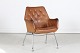 Bruno Mathsson (1907-1988)Mirja easy chair with chromium-plated steelframe and cushions ...