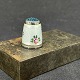 Height 2.3 cm.Beautiful thimble in sterling silver with light blue enamel and dark blue ...