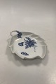 Royal Copenhagen Blue Flower Curved Leaf Shaped Dish no. 1599