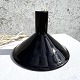 Holmegaard, P&T pendant lamp, Black, 31cm in diameter, 20cm high, Design Michael bang * With a ...