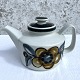 Stavanger 
flint, Norway, 
Senja, Teapot, 
24cm wide, 
14.5cm high * 
Nice condition 
*