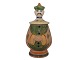 Aluminia figurine, rare mustard jar, The Chinese man.Height 13.5 cm.Goes with the set ...