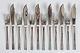 Hans Hansens Sølvsmedie Arvesølv (inheritance silver) no. 12Fish cutlery of genuine silver ...