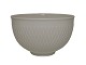 Royal Copenhagen blanc de chine porcelain, bowl with pattern.The factory mark shows, that ...