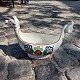 Ale horse head drinking bowl bowl from Egersundfabrikken in Norway. Made around 1940. Head and ...