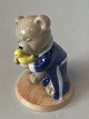 Bing & Grondahl Figure, Teddy Bear.Victor from 2001.1st sorting.Height 9.2 cm.