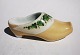 Figure of clogs in porcelain from Bing & Grondahl. Made in the late 19th century. Has a small ...