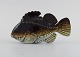 Sven Wejsfelt (1930-2009) for Gustavsberg. Unique Stim fish in glazed ceramics. ...