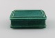 Wilhelm Kåge (1889-1960) for Gustavsberg. Argenta art deco lidded box in glazed ceramics. ...