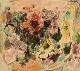 Åke Wilhelm 
Andersson 
(1922-1988), 
listed Swedish 
artist. Oil on 
board. "Summer 
bouquet". ...